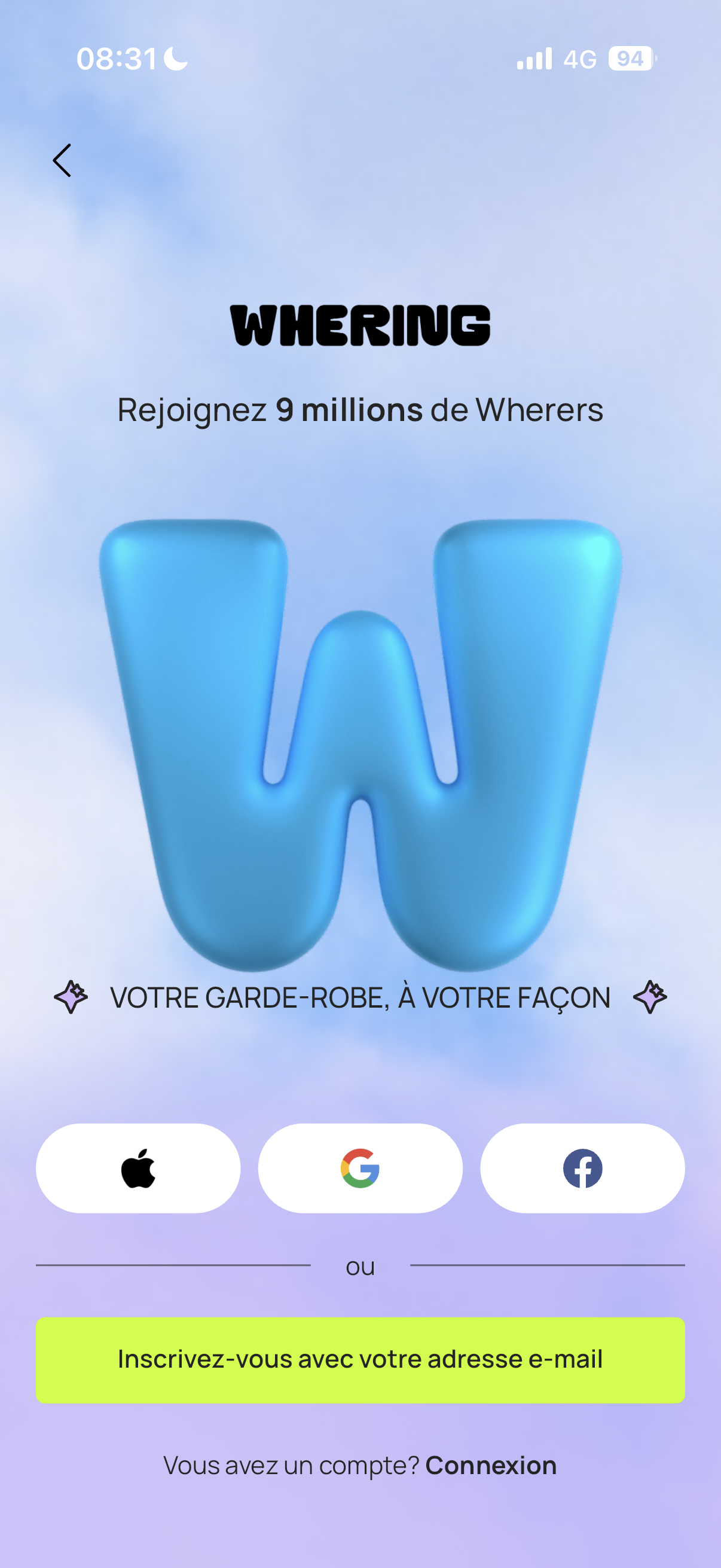 Whering - Étape 4